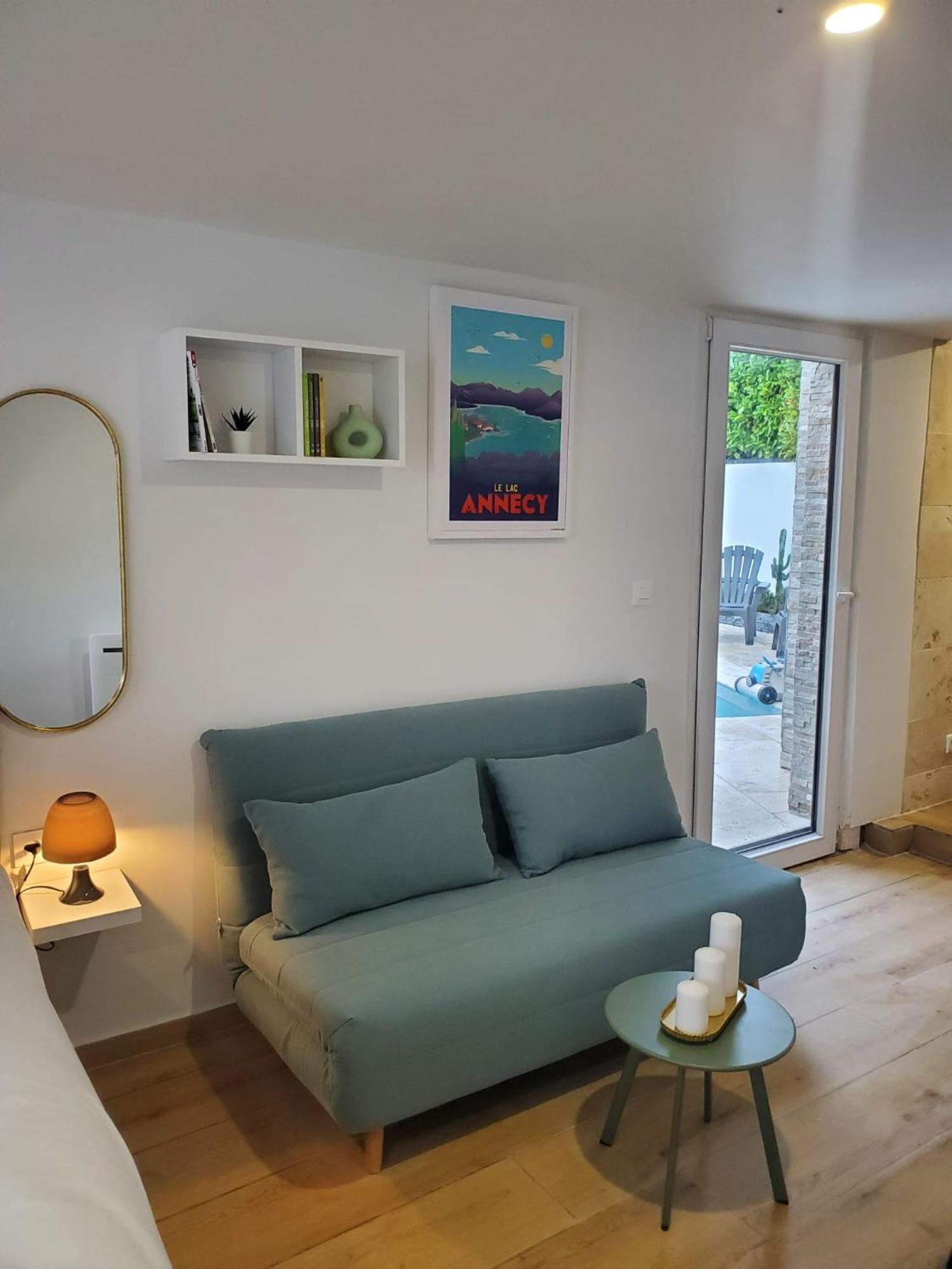 Annecy Poisy Studio A 9 Minutes Du Lac Annecy Avec Piscine Privee Экстерьер фото